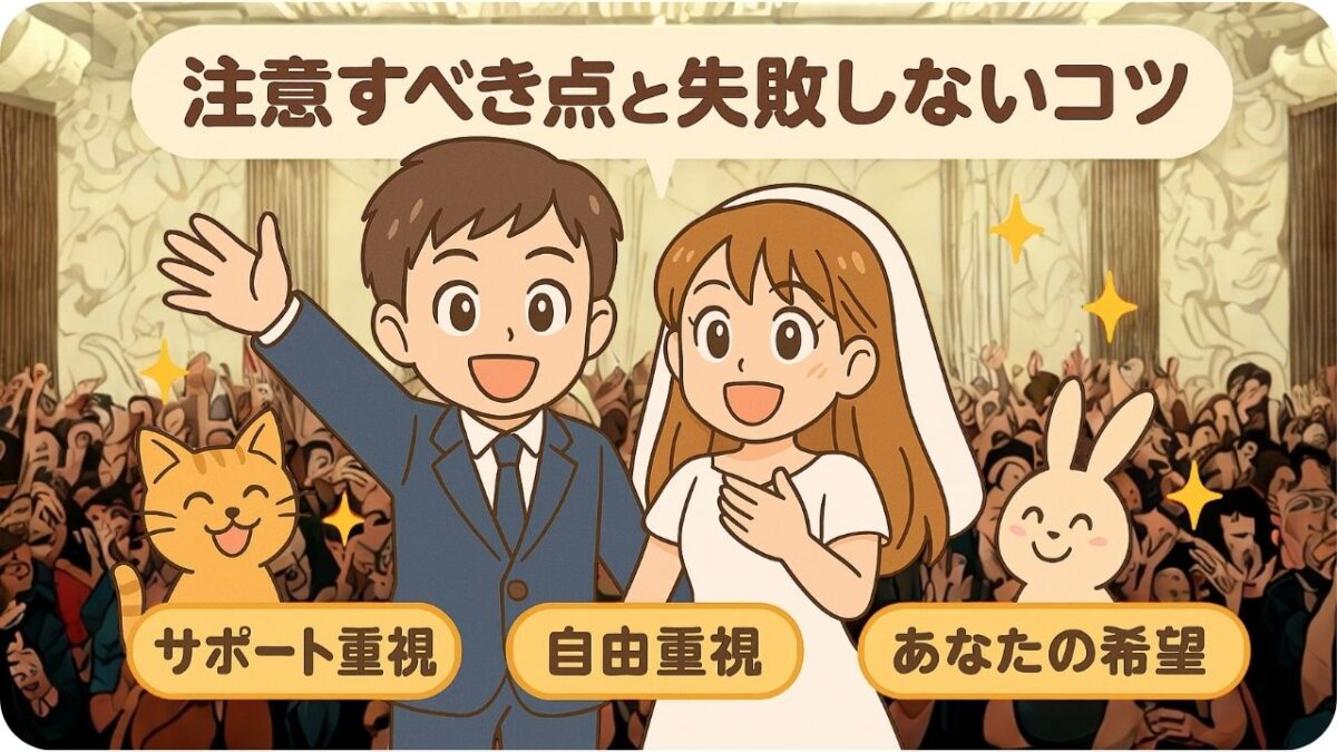 🚨注意すべき点と失敗しないコツ